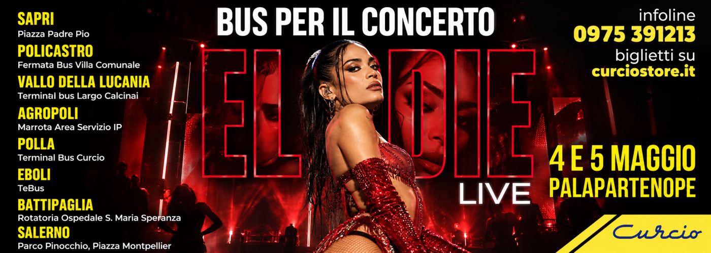Elodie Live 2027 - Palapartenope - Polla - Eboli Salerno